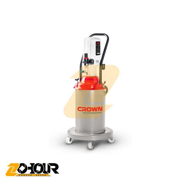گریس پمپ 12 لیتری 400 بار کرون مدل Crown CT38097